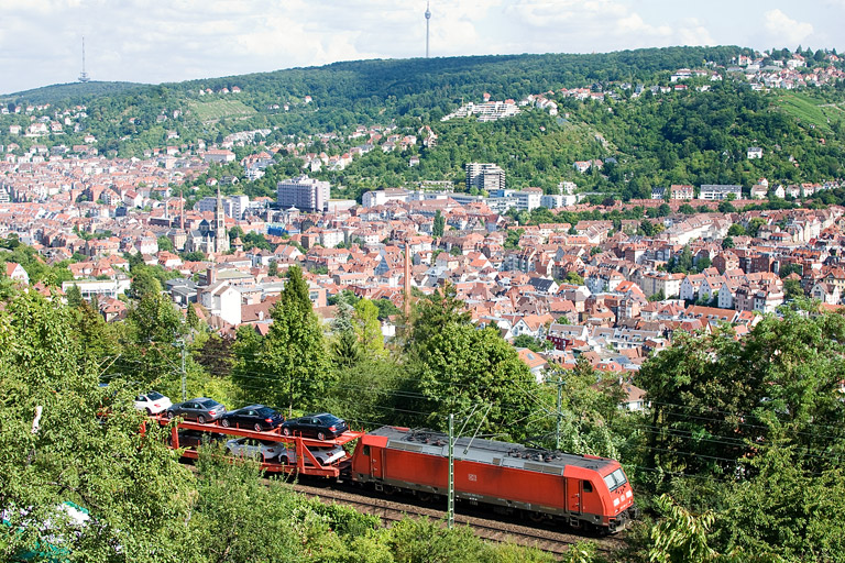 185 360 mit GA 60046 bei km 9,2 (August 2012)
