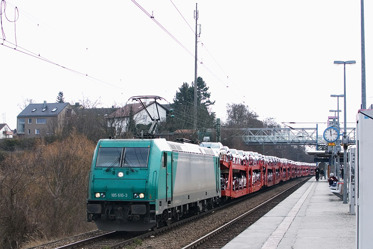 185 610 mit GA 60080 bei km 14,2 (M&auml;rz 2012)