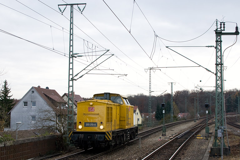 203 310 bei km 16,8 (November 2012)