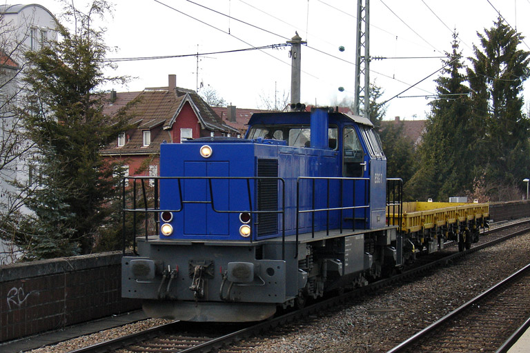 ESG 7 (G 1205) bei km 16,8 (Februar 2012)