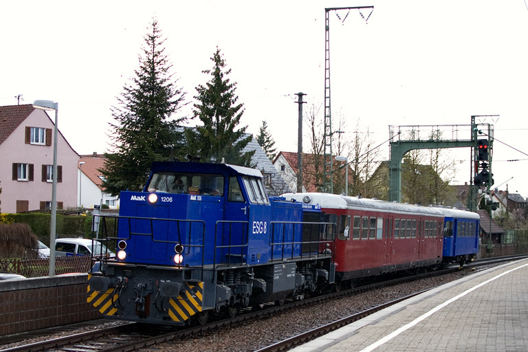 ESG 8 (G 1206) bei km 16,8 (April 2012)