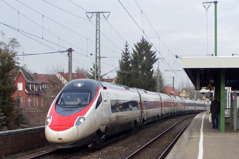 ETR 610 007 als Mess ST 94022 bei km 18,0 (November 2012)