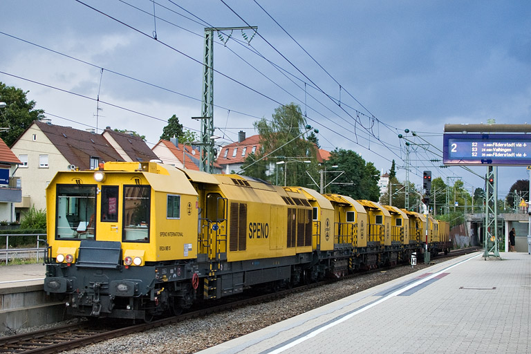 Schienenschleifeinheit RR 24 MB 15 bei km 15,6 (August 2012)