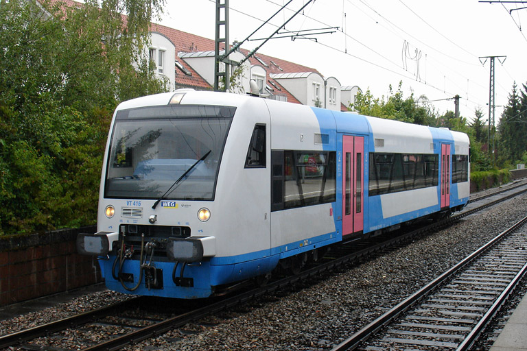 VT 416 als Tfzf (D) 91606 bei km 16,8 (August 2012)