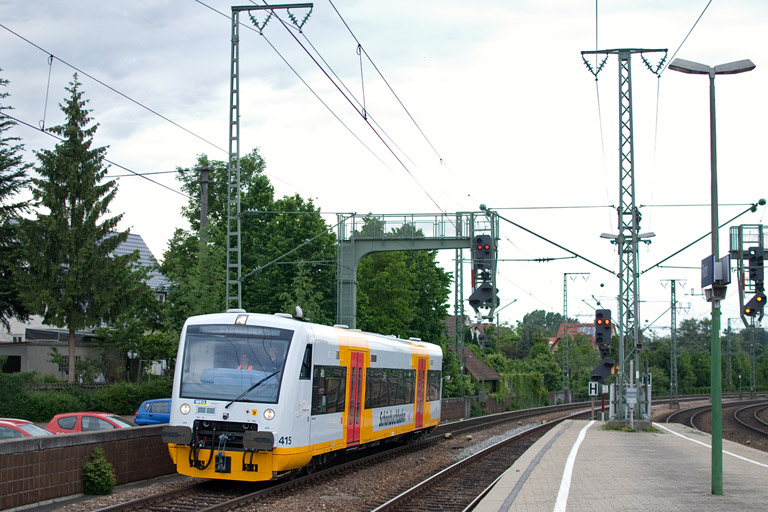 Regioshuttle VT 415 bei km 16,6 (Juni 2012)