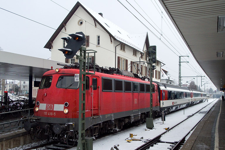 110 416 bei km 15,6 (Januar 2013)