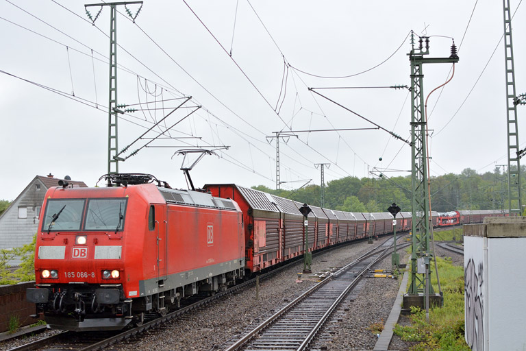 185 066 mit GA 60080 bei km 16,8 (Mai 2013)