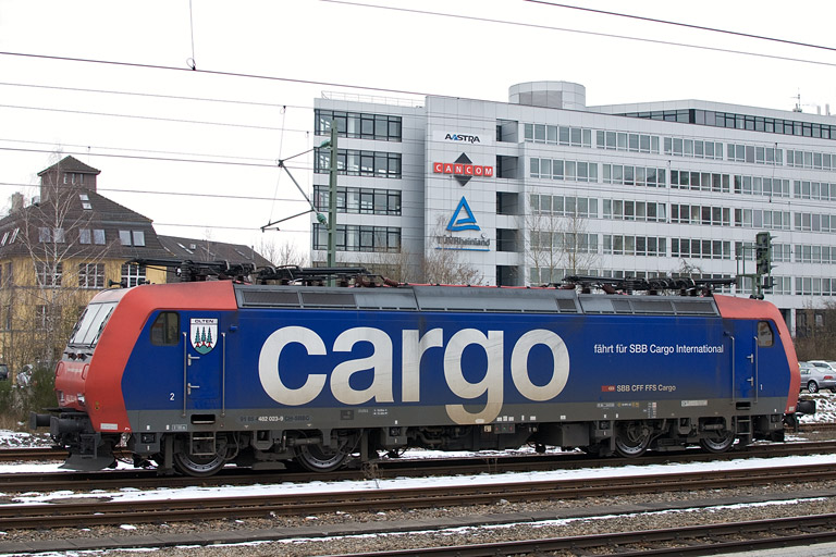 482 023 bei km 15,6 (Februar 2013)