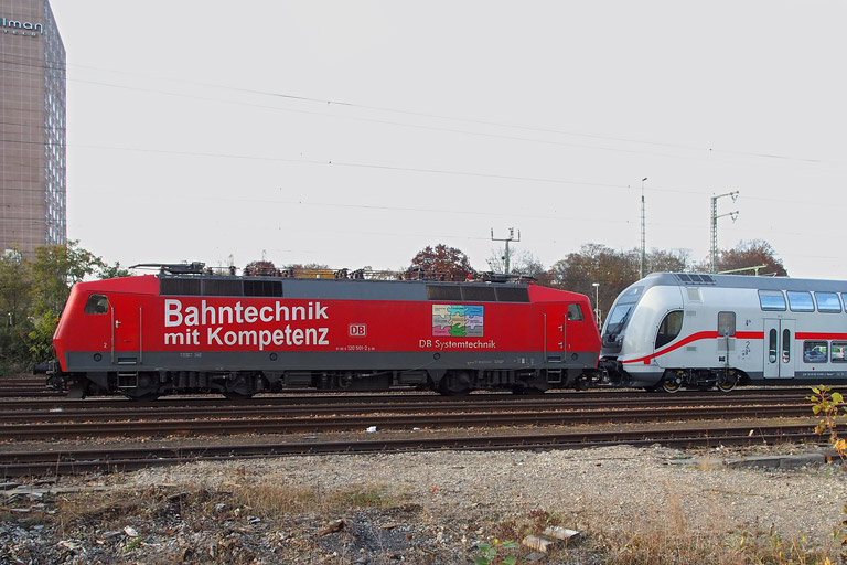 120 501 bei km 15,8 (November 2014)