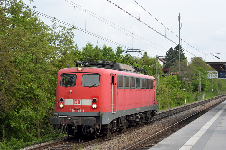 140 799 bei km 14,2 (April 2014)