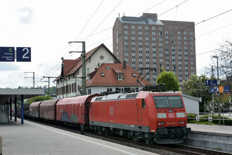185 091 mit EZ 44691 bei km 15,6 (April 2014)
