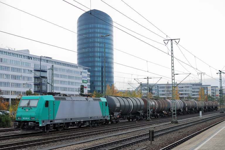 185 618 bei km 15,6 (November 2014)