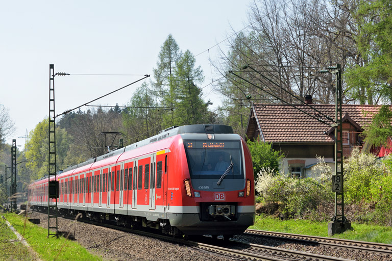 430 515 als S1 bei km 18,2 (April 2014)
