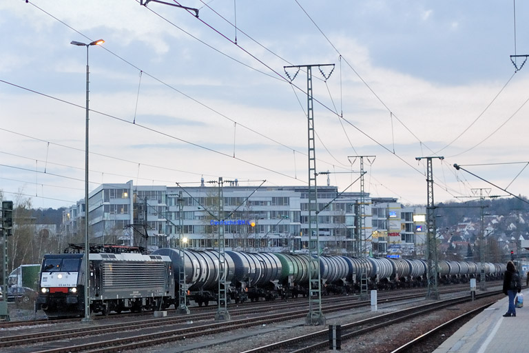 ES 64 F4-091 bei km 15,6 (M&auml;rz 2014)