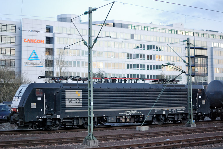 ES 64 F4-091 bei km 15,6 (M&auml;rz 2014)