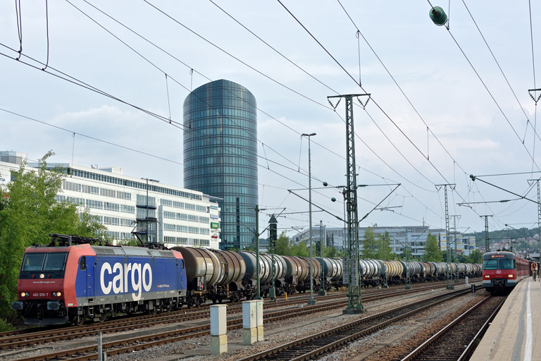 482 019 bei km 15,4 (Juli 2014)