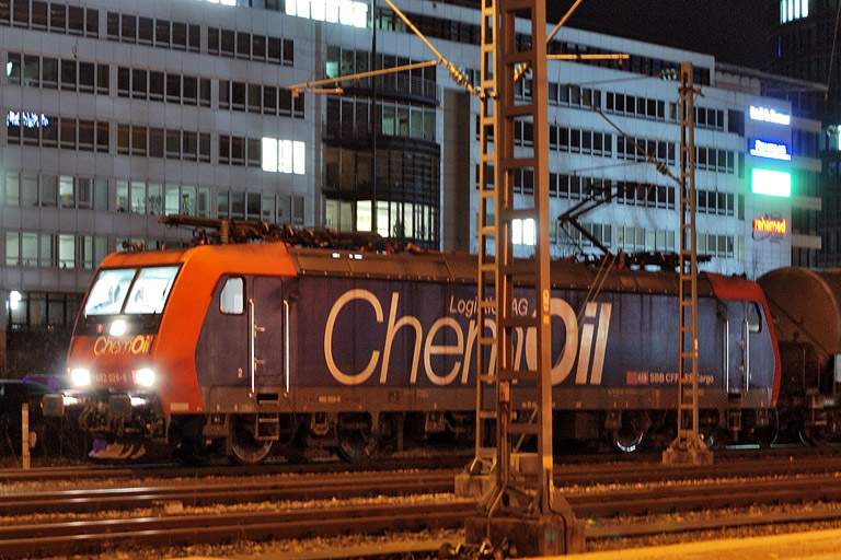 482 028 bei km 15,6 (Januar 2014)