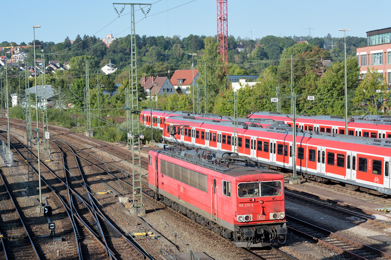 155 236 als T 66699 bei km 16,0 (September 2015)