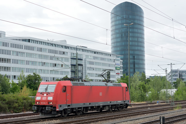 185 364 als T 66699 bei km 15,6 (Juli 2015)