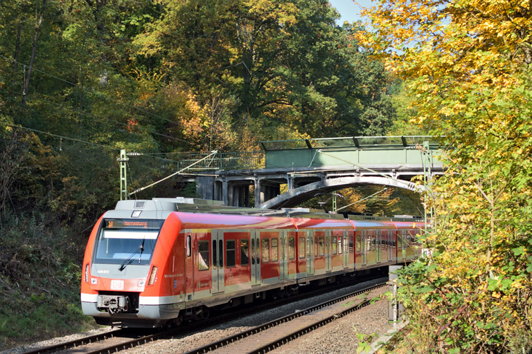 430 072 als S1 bei km 11,6 (Oktober 2015)