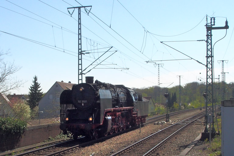 50 3501 in Stuttgart-Rohr (April 2015)