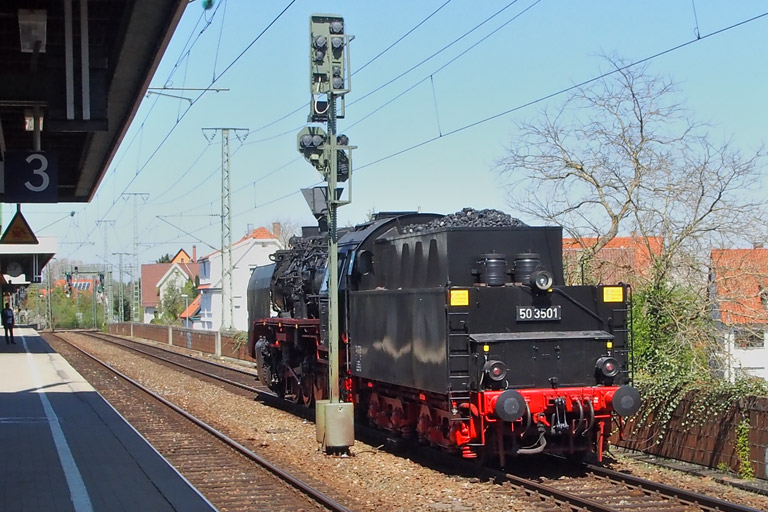 50 3501 in Stuttgart-Rohr (April 2015)