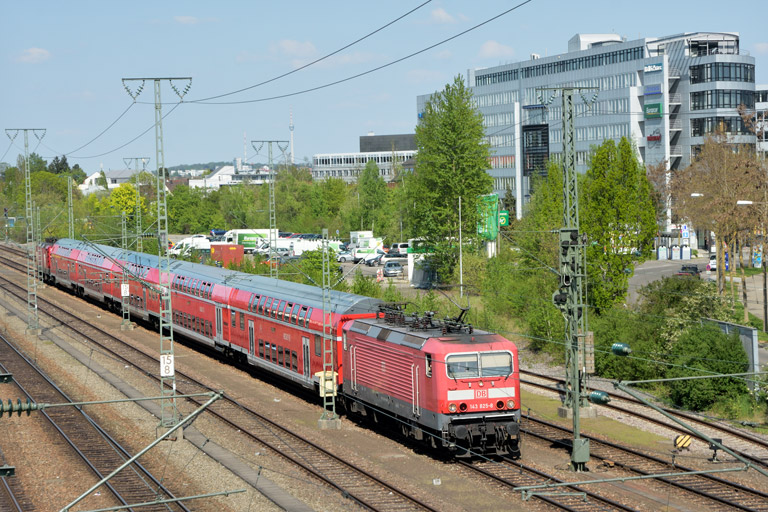 143 825 bei km 15,8 (Mai 2016)
