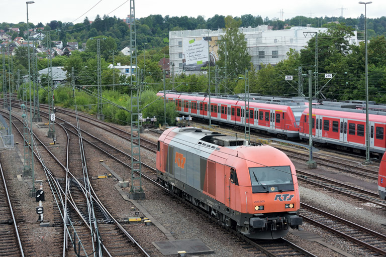 RTS 2016 905 bei km 16,0 (Juli 2016)