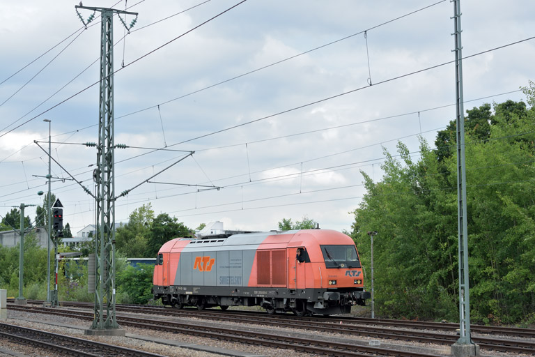 RTS 2016 905 bei km 15,4 (Juli 2016)