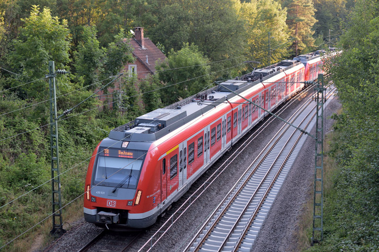 430 531 als S31 bei km 19,2 (Juli 2016)