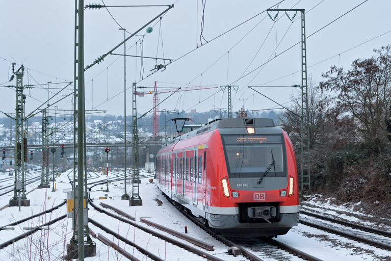 430 560 bei km 15,6 (Januar 2016)