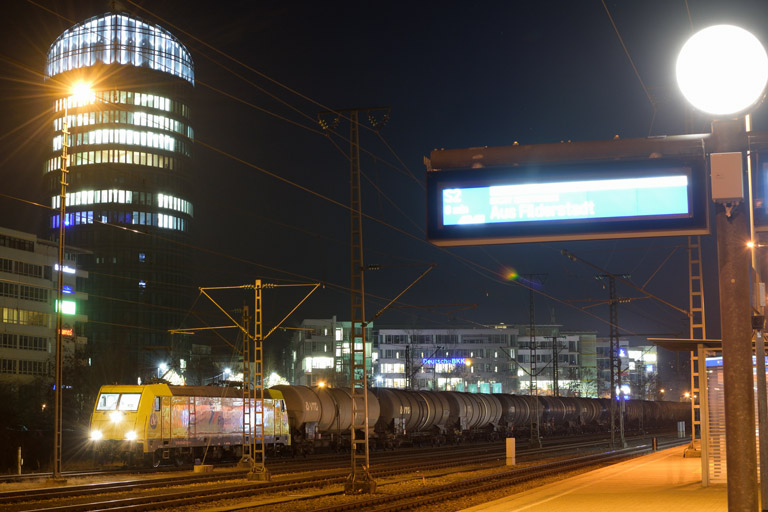119 007 bei km 15,6 (Dezember 2016)