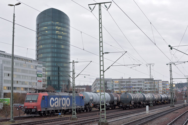 482 019 bei km 15,6 (Februar 2016)