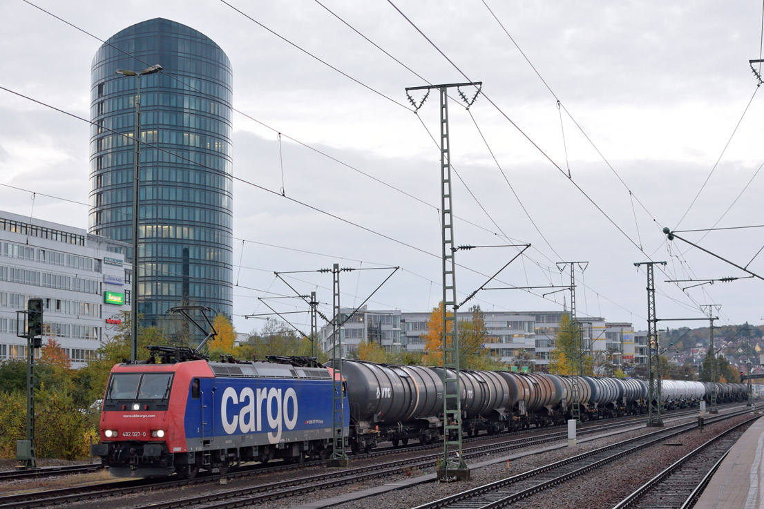482 027 bei km 15,6 (Oktober 2016)