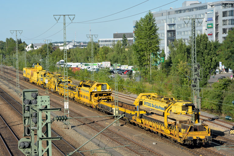 Schienenzug bei km 15,8 (August 2016)