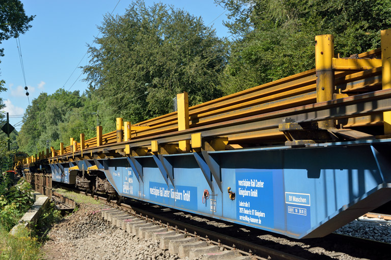 Schienenzug bei km 18,4 (August 2016)