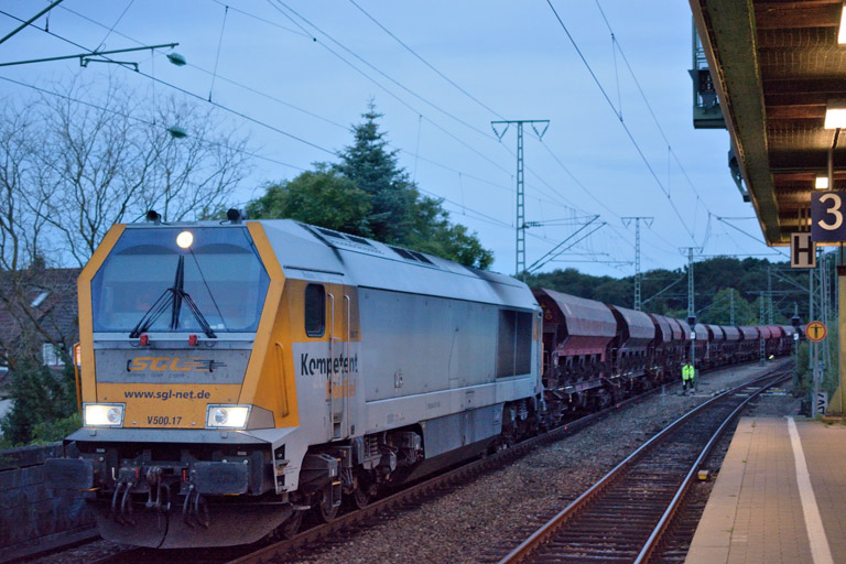 V500.17 (Voith Maxima 40CC) bei km 16,8 (August 2016)