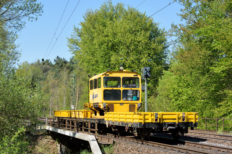 Schwerkleinwagen bei km 18,4 (Mai 2016)