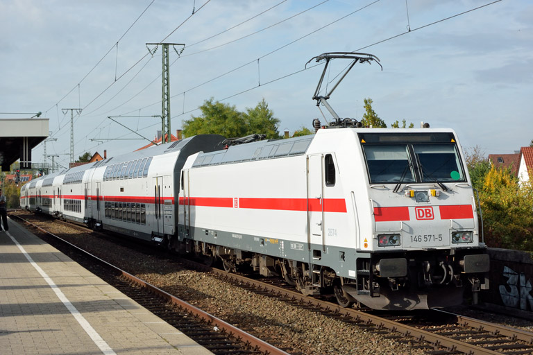 146 571 bei km 16,8 (September 2017)