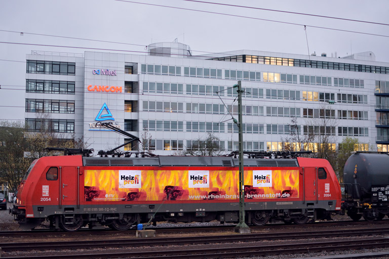 HGK 185 586 bei km 15,6 (M&auml;rz 2017)