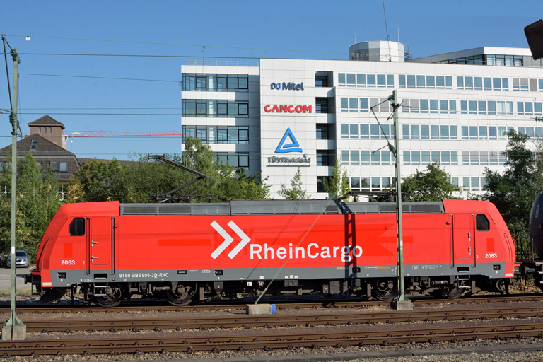 185 605 bei km 15,6 (Juli 2017)