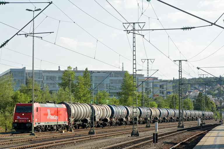 185 605 bei km 15,6 (Juli 2017)