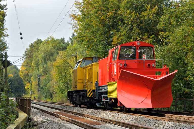 203 314 mit Bauz 81729 bei km 18,4 (September 2017)