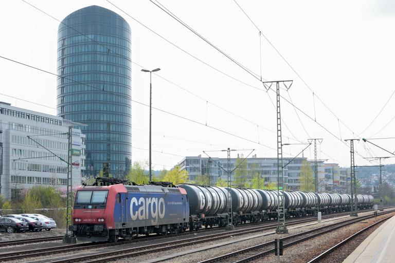 482 023 bei km 15,6 (April 2017)