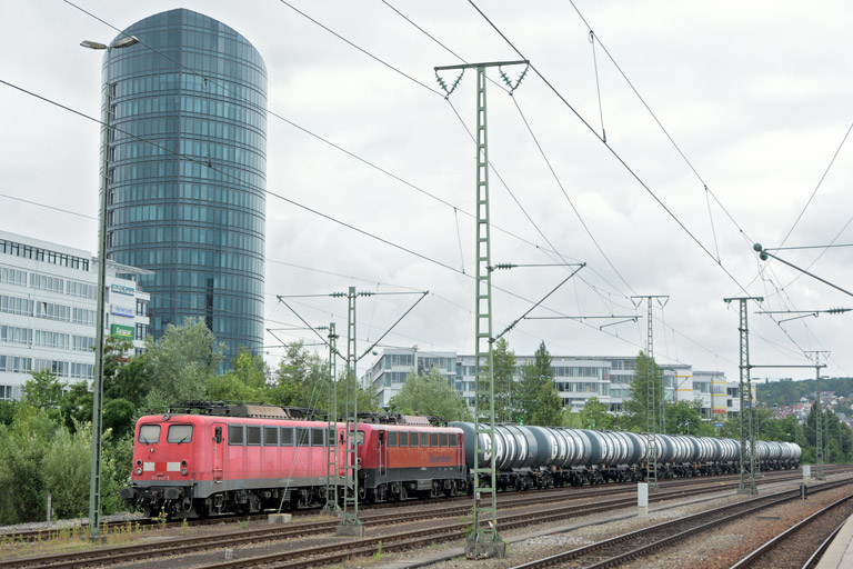 140 850 und 140 856 bei km 15,6 (Juni 2018)