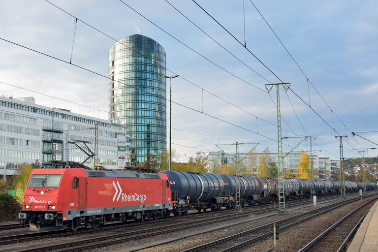 185 585 bei km 15,6 (November 2018)