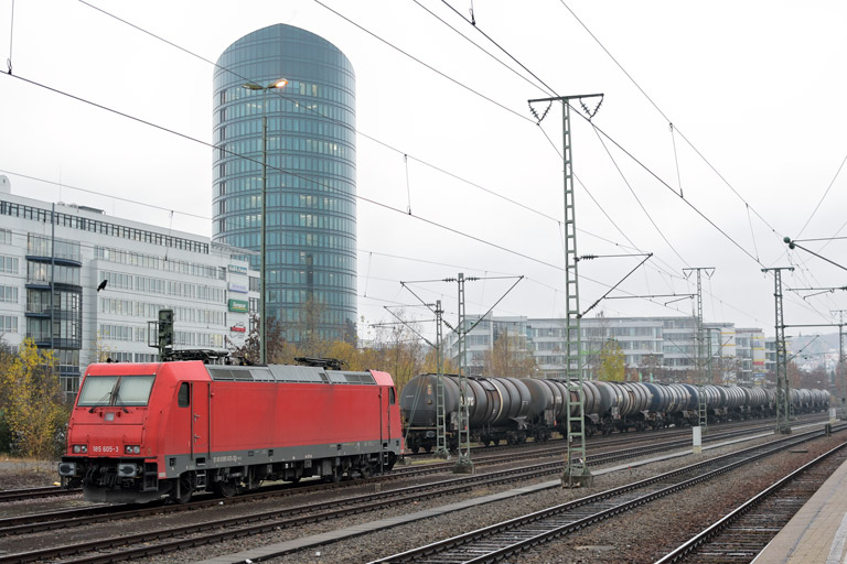 185 605 bei km 15,6 (November 2018)