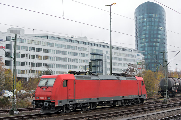 185 605 bei km 15,6 (November 2018)