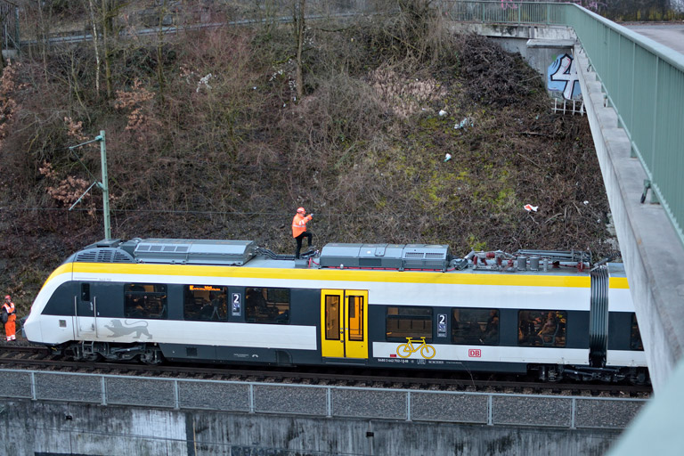 3442 202 bei km 14,0 (Januar 2018)