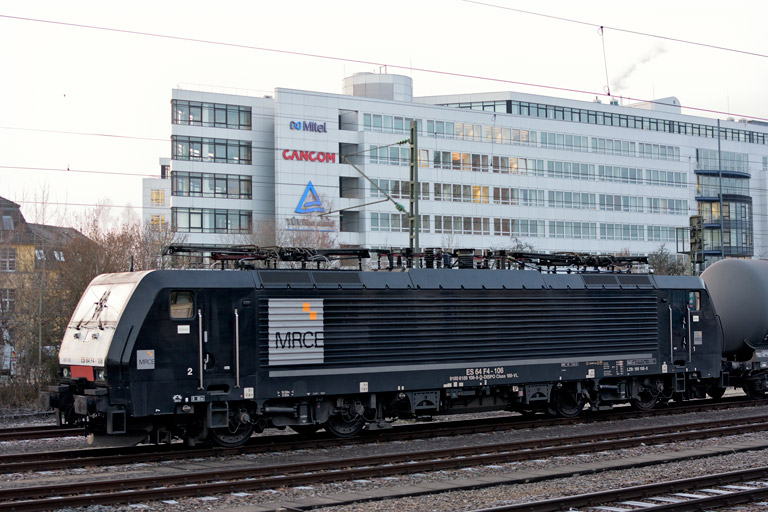 ES 64 F4-106 bei km 15,6 (Dezember 2018)